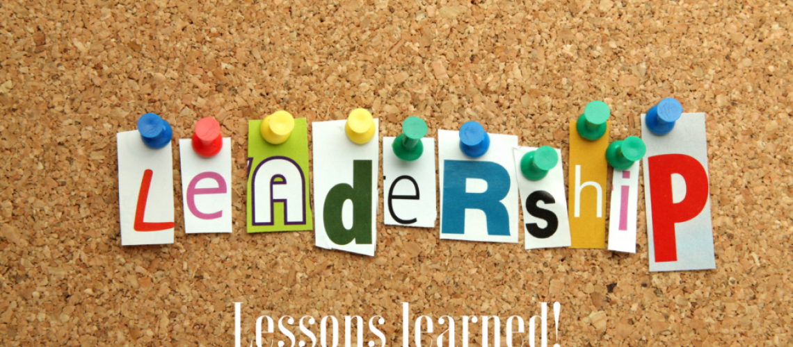 leadership Lessons learned blog pic